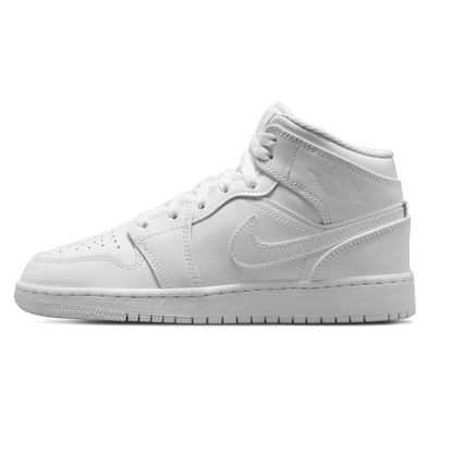 Air Jordan 1 Mid GS 'Triple White' 2023 - Kick Game