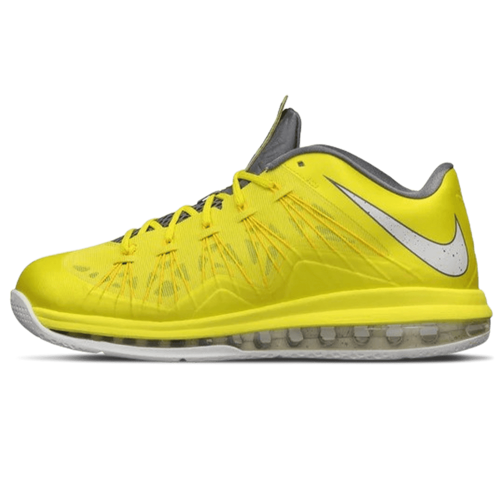 Nike Air Max LeBron 10 Low 'Sonic Yellow' - Kick Game