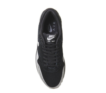 Nike Air Max 1 'Black Metallic Silver' - Kick Game
