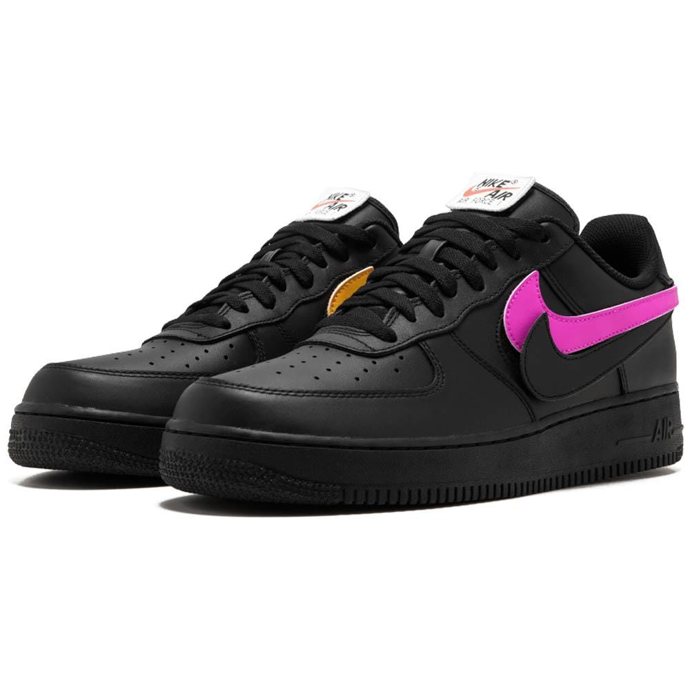 Nike Air Force 1 07 QS Velcro Black Swoosh Pack - Kick Game