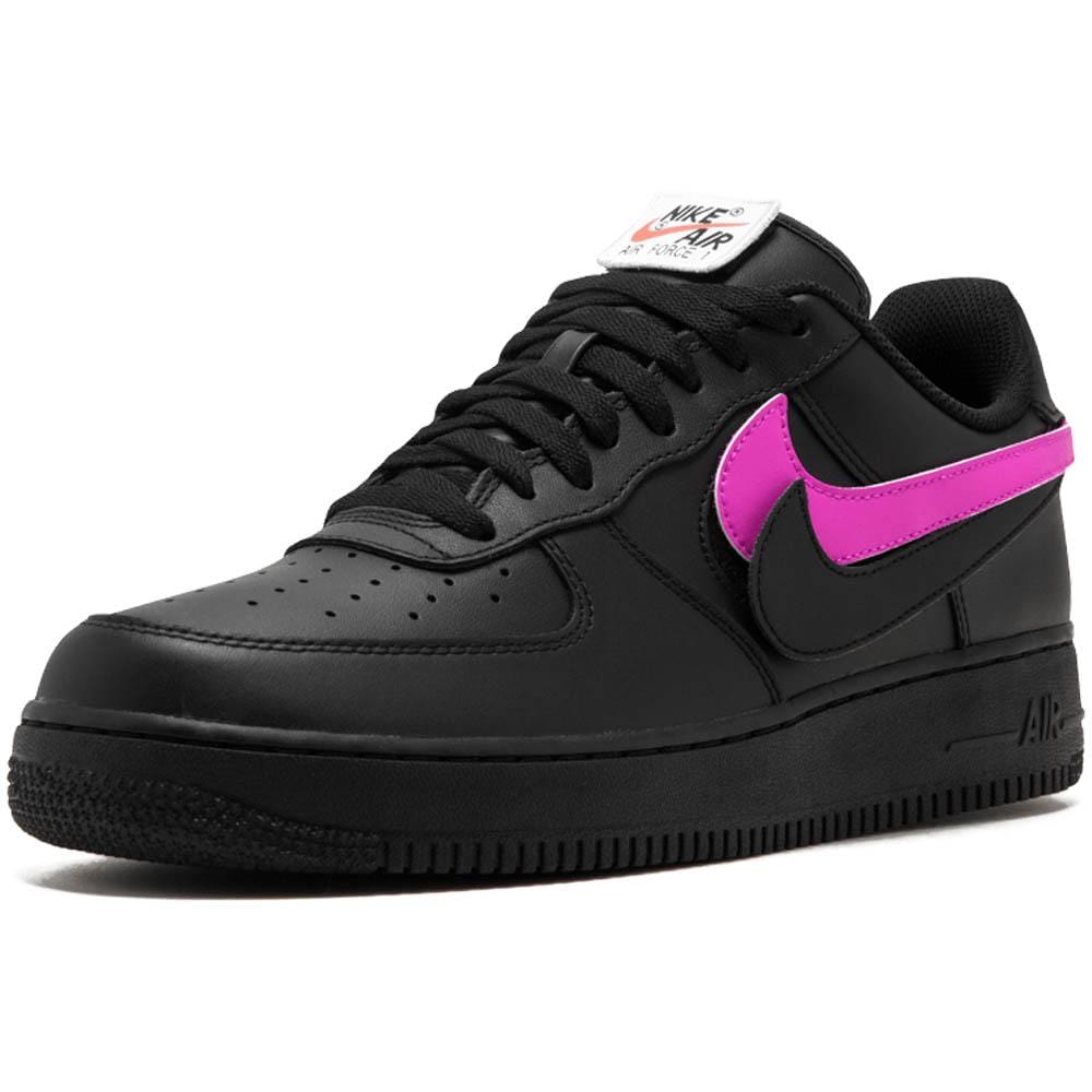 Nike Air Force 1 07 QS Velcro Black Swoosh Pack - Kick Game