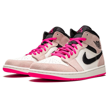 Air Jordan 1 Mid Hyper Pink - Kick Game