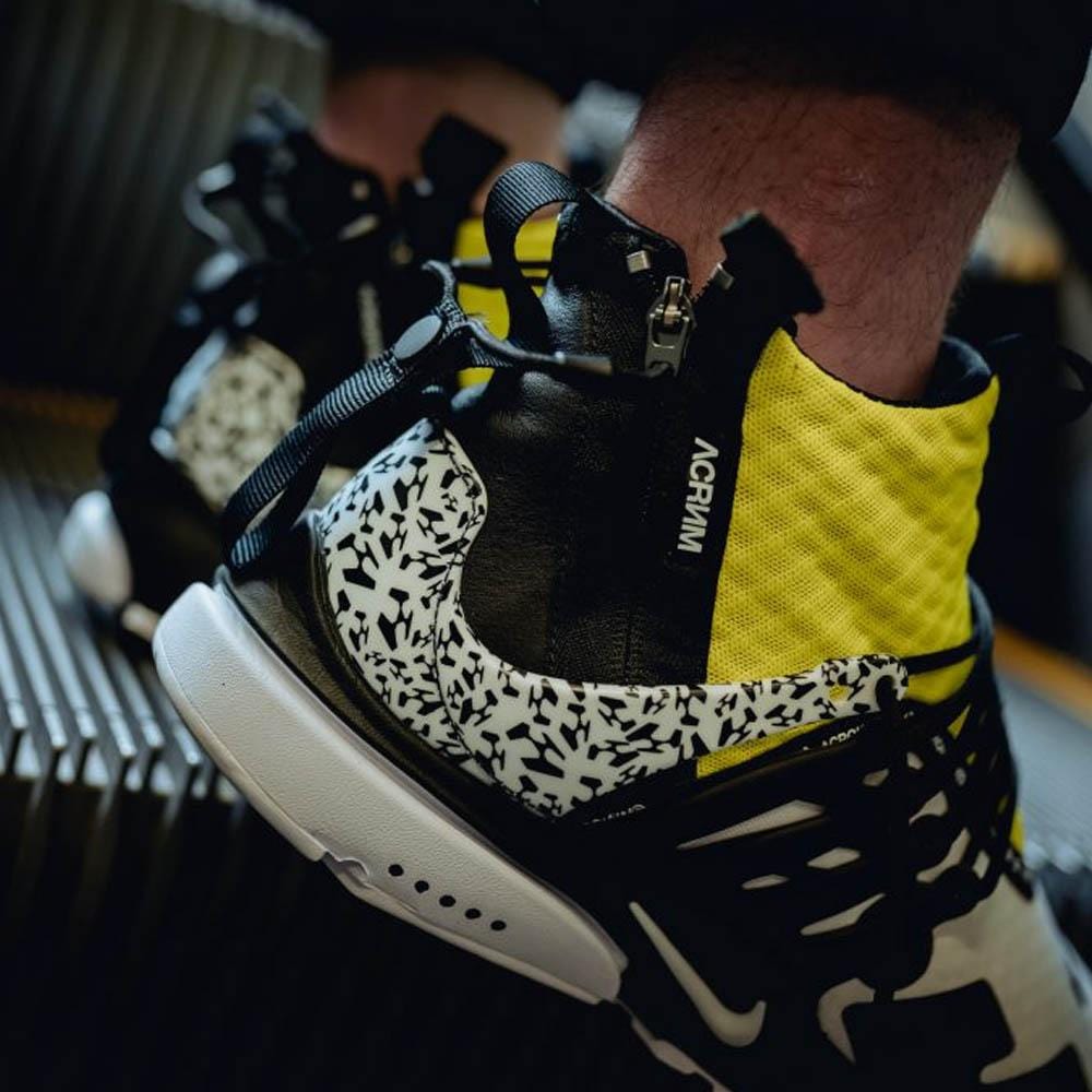 ACRONYM x Nike Air Presto Mid Dynamic Yellow - Kick Game