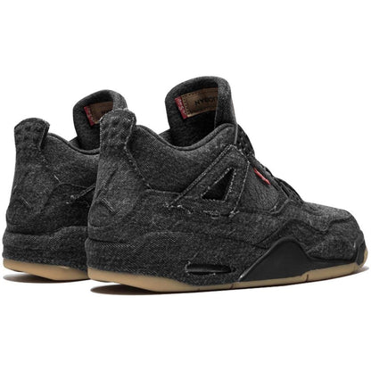Levis x Nike Air Jordan 4 Black - Kick Game