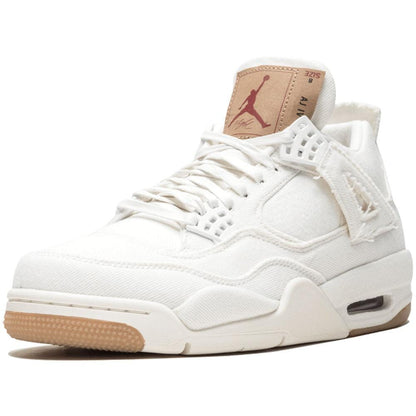 Levis x Nike Air Jordan 4 White - Kick Game