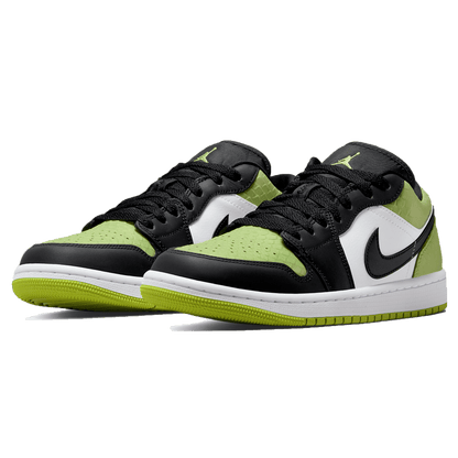 Air Jordan 1 Low SE Wmns 'Vivid Green Snakeskin - Kick Game