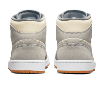 Air Jordan 1 Mid Cream Grey - Kick Game
