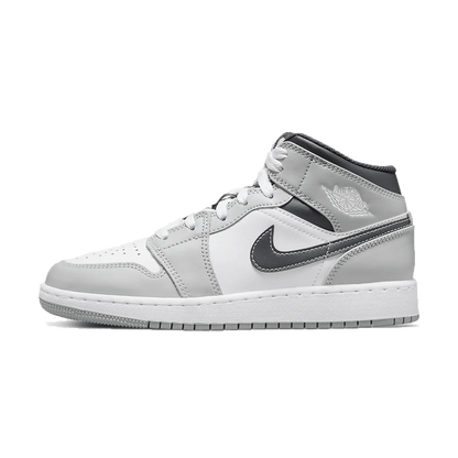 Air Jordan 1 Mid GS 'Light Smoke Grey' - Kick Game