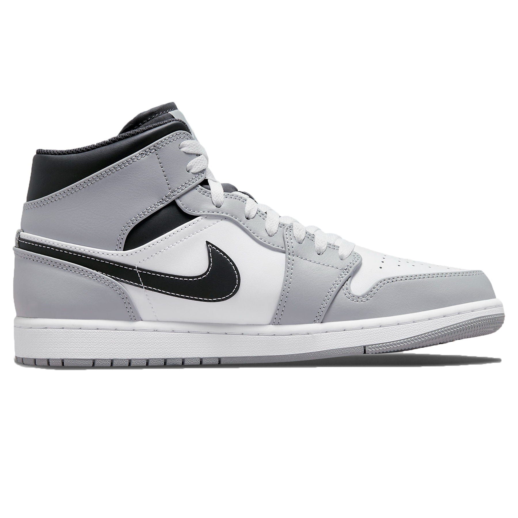 Air Jordan 1 Mid Smoke Grey Anthracite - Kick Game