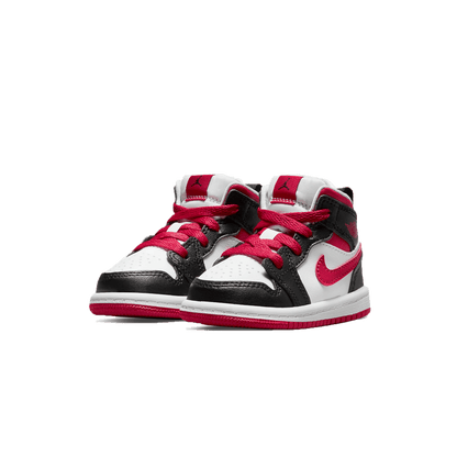 Air Jordan 1 Mid TD 'White Very Berry' - Kick Game