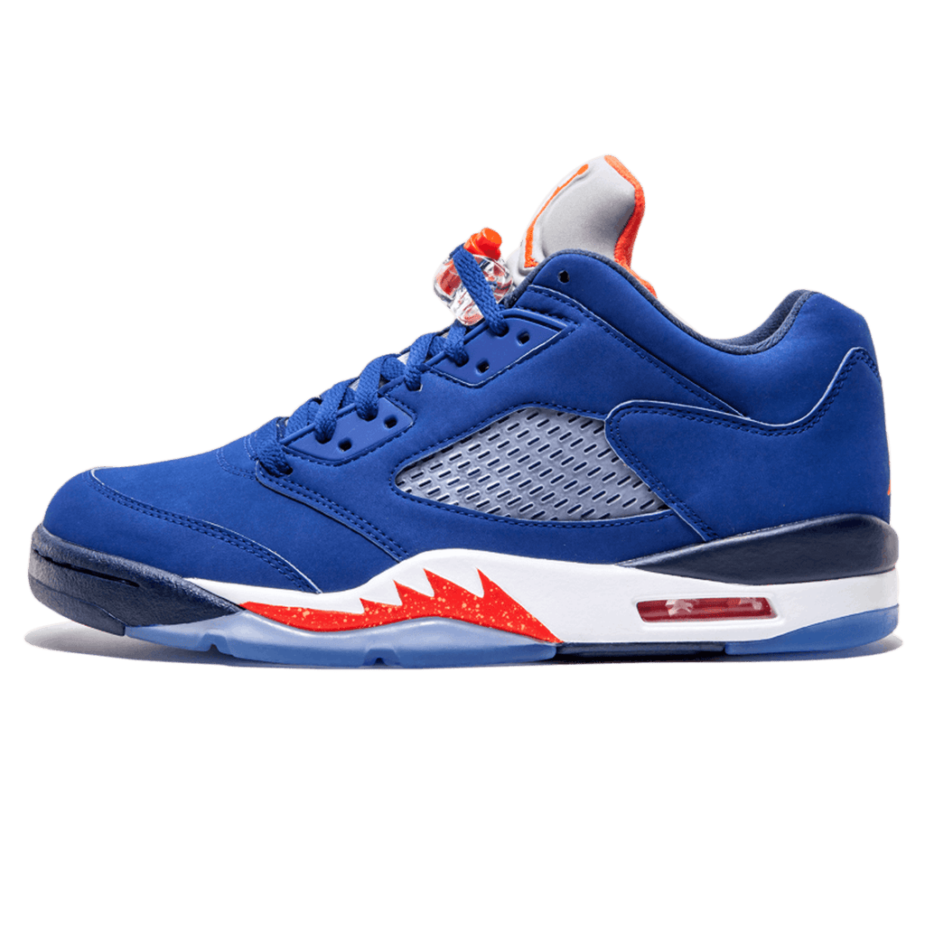 シューズ(男性用) Nike Air Jordan 5 Blue & Red AJ5 28cm AIR JORDAN 5 RETRO LOW 'KNICKS' エア ジョーダン 5 レトロ