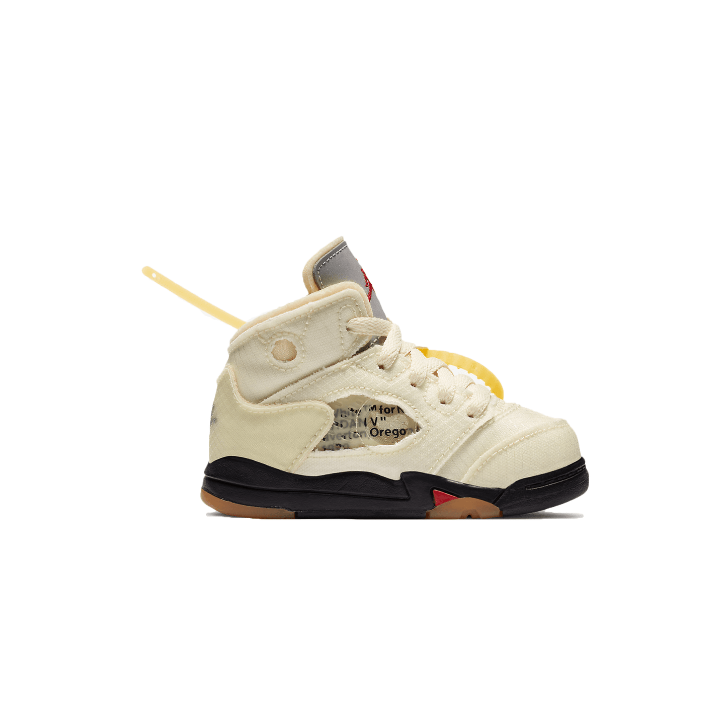 Off-White x Air Jordan 5 Retro SP TD 'Sail' - Kick Game
