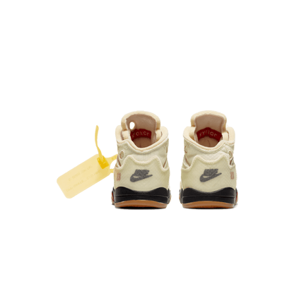 Off-White x Air Jordan 5 Retro SP TD 'Sail' - Kick Game