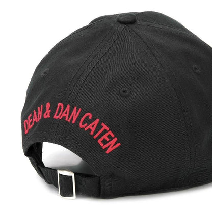 DSQUARED2 Logo Patch Cap Black - Kick Game