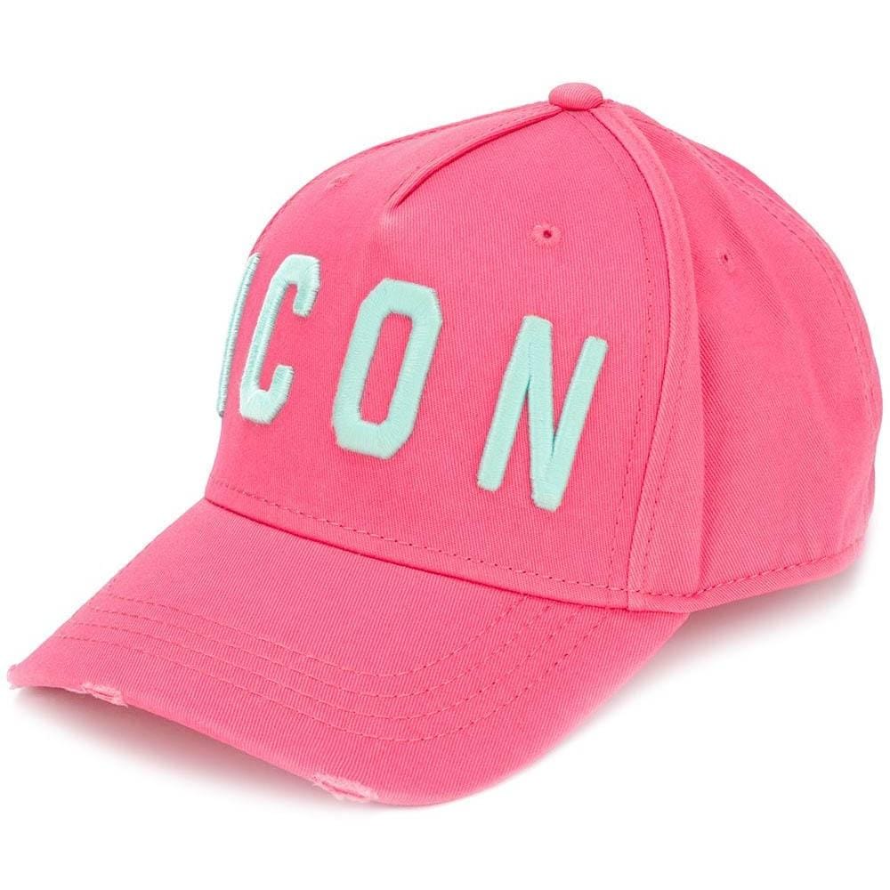 DSQUARED2 Icon Baseball Cap Pink - Kick Game