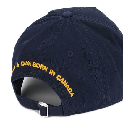 DSQUARED2 Canadian Patch Baseball Cap Navy - Kick Game