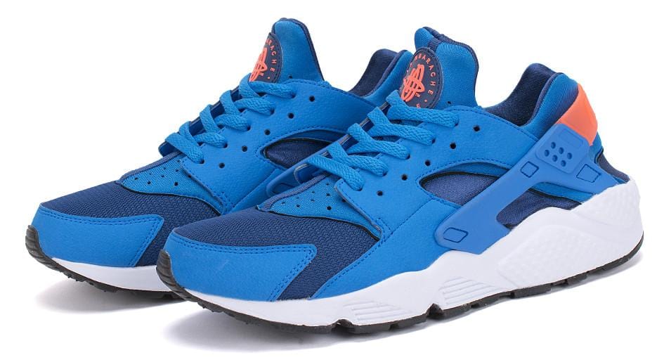 Nike Air Huarache Gym Blue-Bright Mango - Kick Game