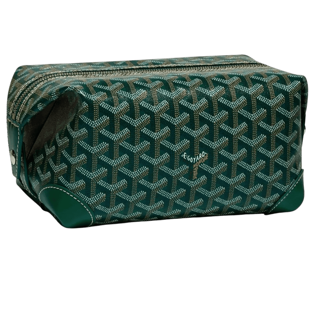 goyard toiletry bag green