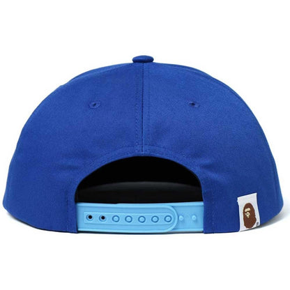 Bape Sequin Snap Back Cap Blue - Kick Game