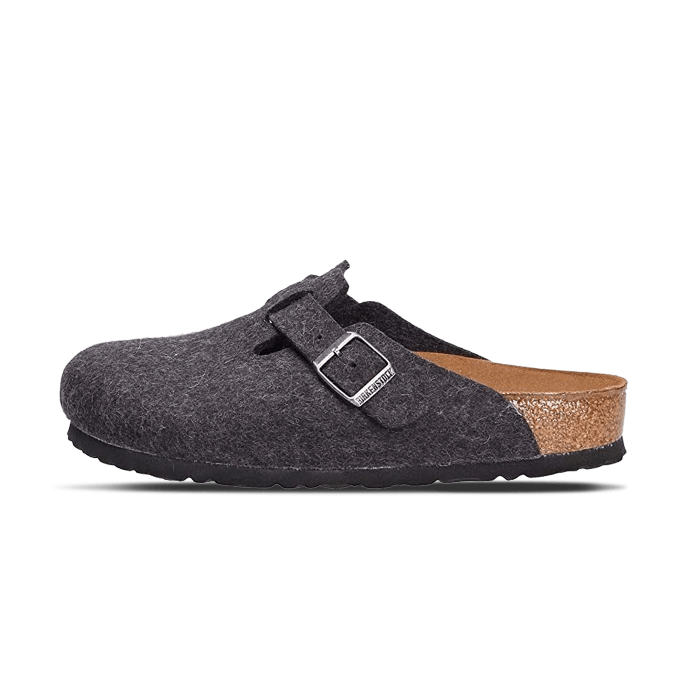 Birkenstock Boston Wool Felt 'Anthracite' - Kick Game