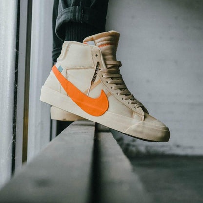 Off-White x Nike Blazer Orange SPOOKY PACK - Kick Game