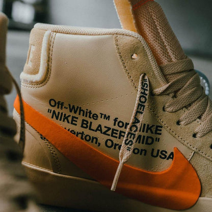 Off-White x Nike Blazer Orange SPOOKY PACK - Kick Game