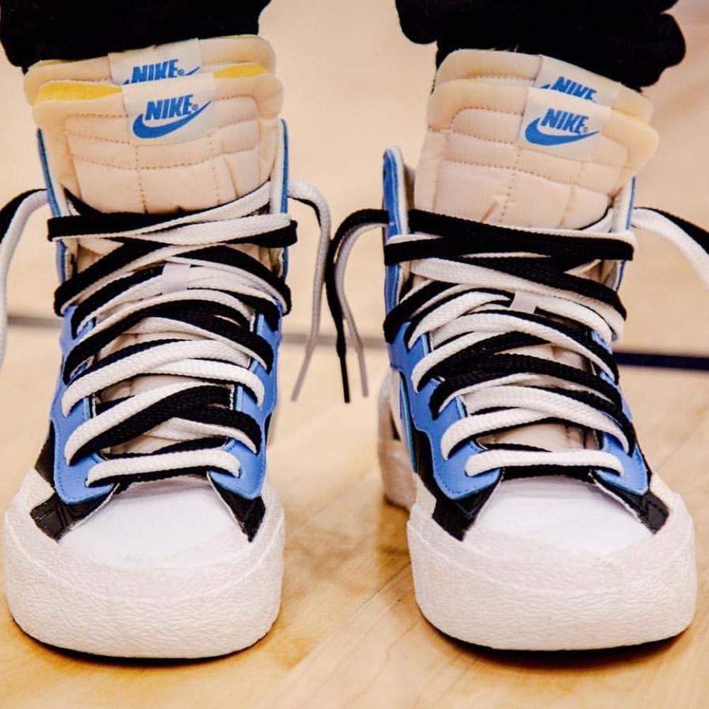 Sacai x Nike Blazer Mid 'Black Blue' - UrlfreezeShops