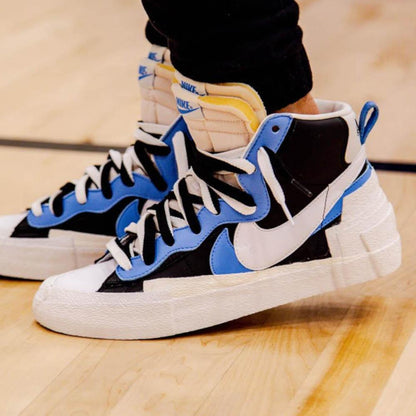 Sacai x Nike Blazer Mid 'Black Blue' - Kick Game