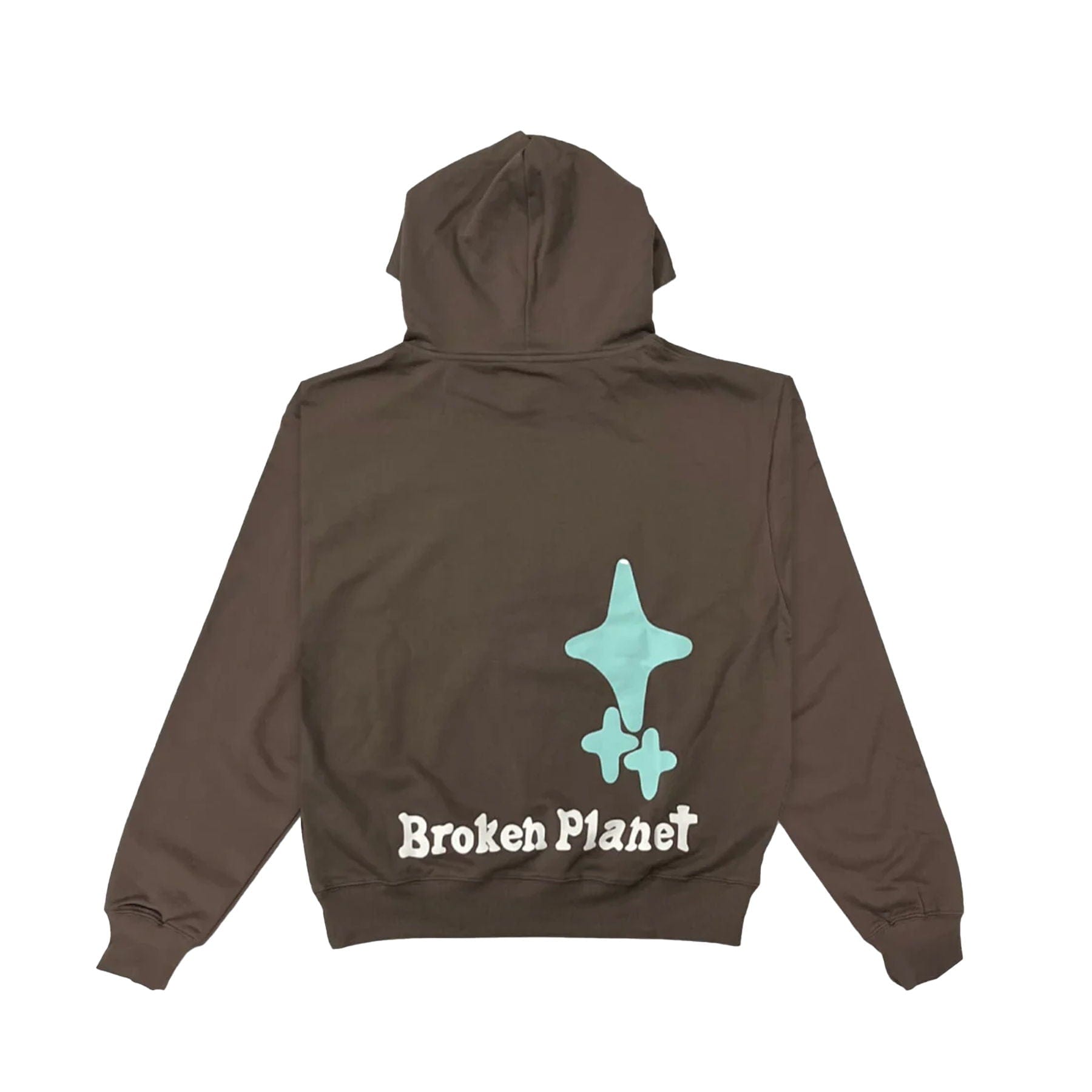 Broken Planet Market I'm Not From This Planet Hoodie 'Brown' - Kick Game
