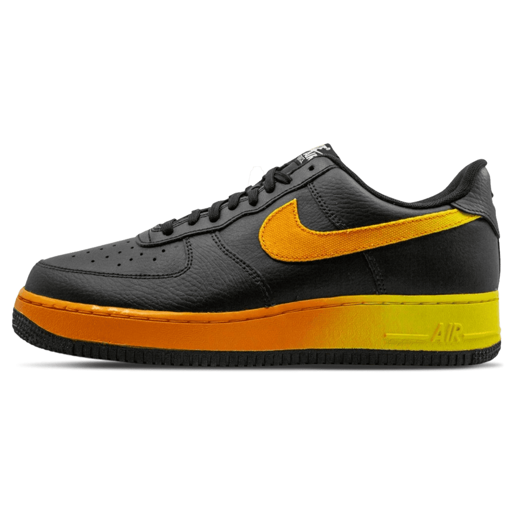 Nike Air Force 1 Low 07 LV8 Black Orange Peel Kick Game