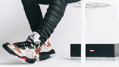 AIR JORDAN 5 RETRO SUPREME "SUPREME" CAMO - Kick Game