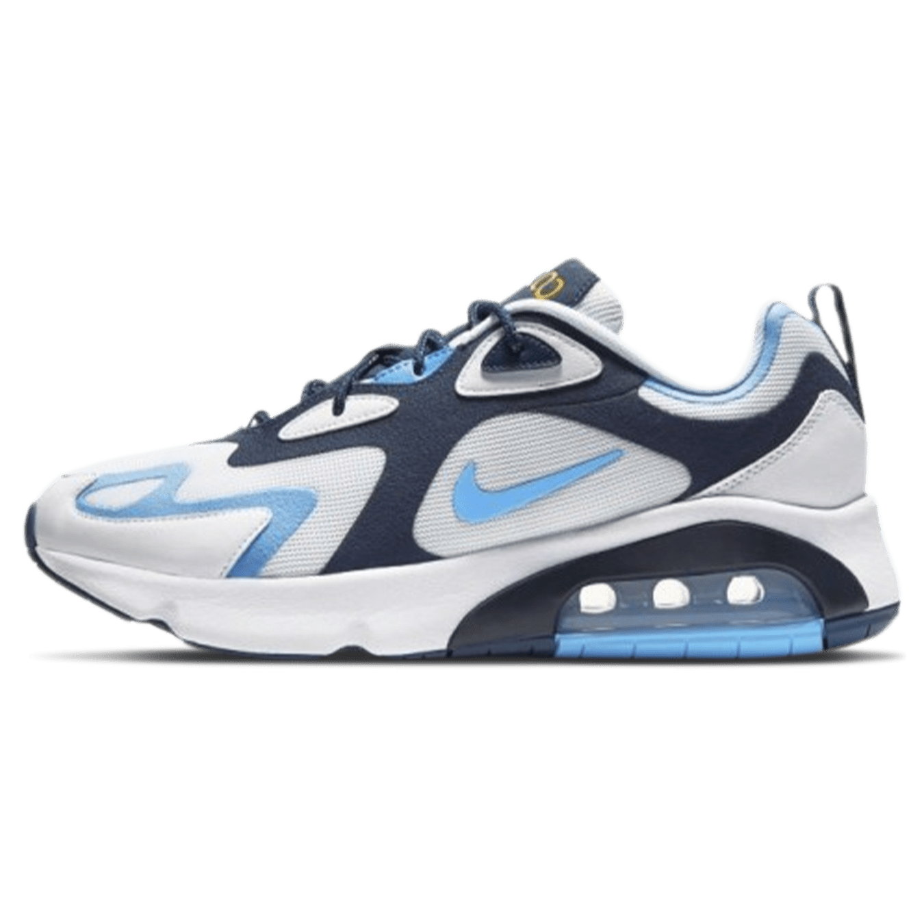 nike air max 200 white and blue