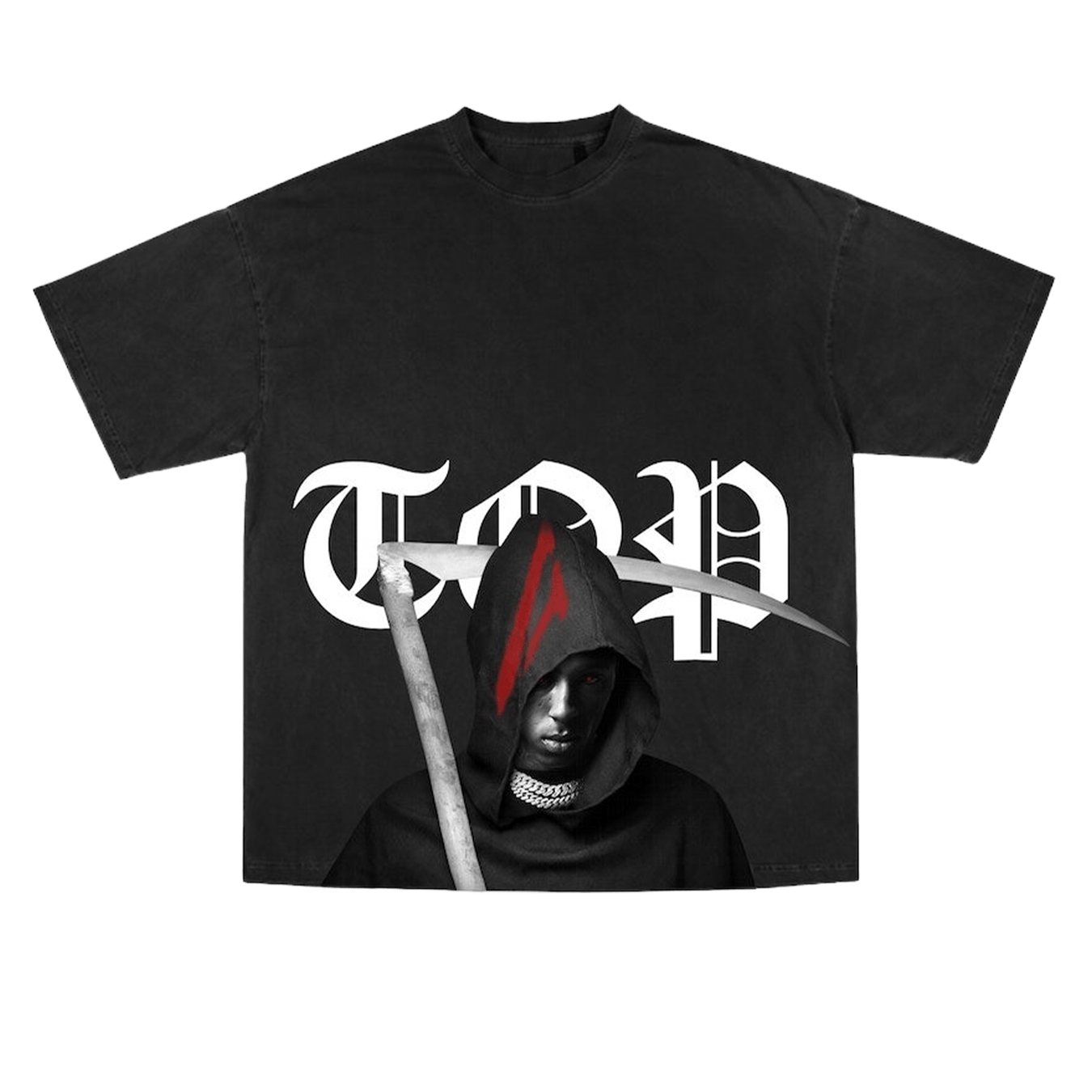 Vlone x NBA YoungBoy Murder Business Tee 'Black' - Kick Game