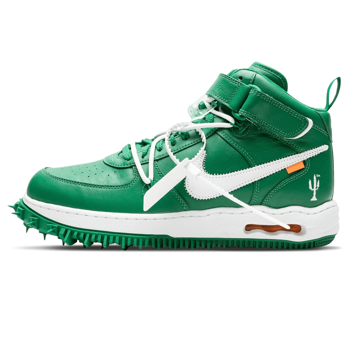 Off-White x Nike The Level desert boots Mid 'Pine Green' - CerbeShops