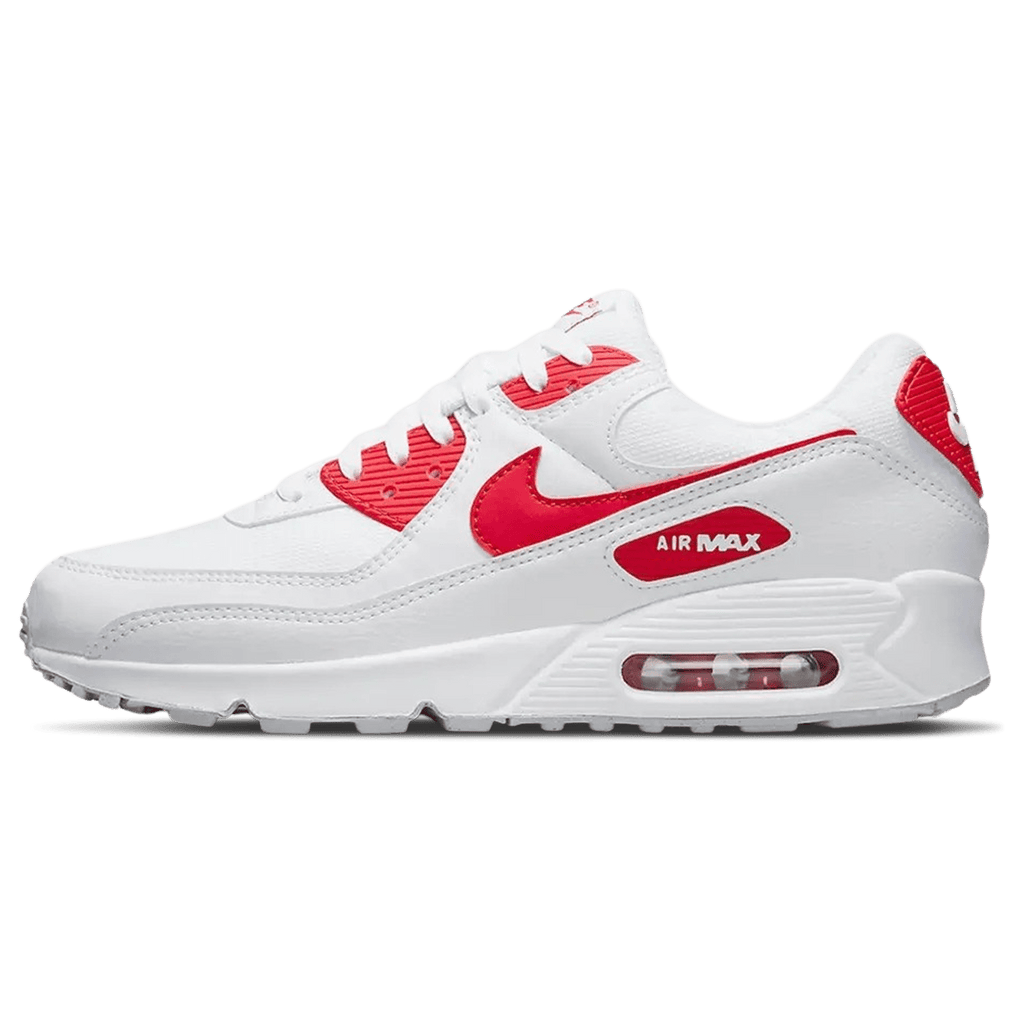 Nike Air Max 90 'White University Red' — Kick Game