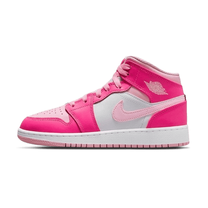 Air Jordan 1 Mid GS 'Fierce Pink' - Kick Game