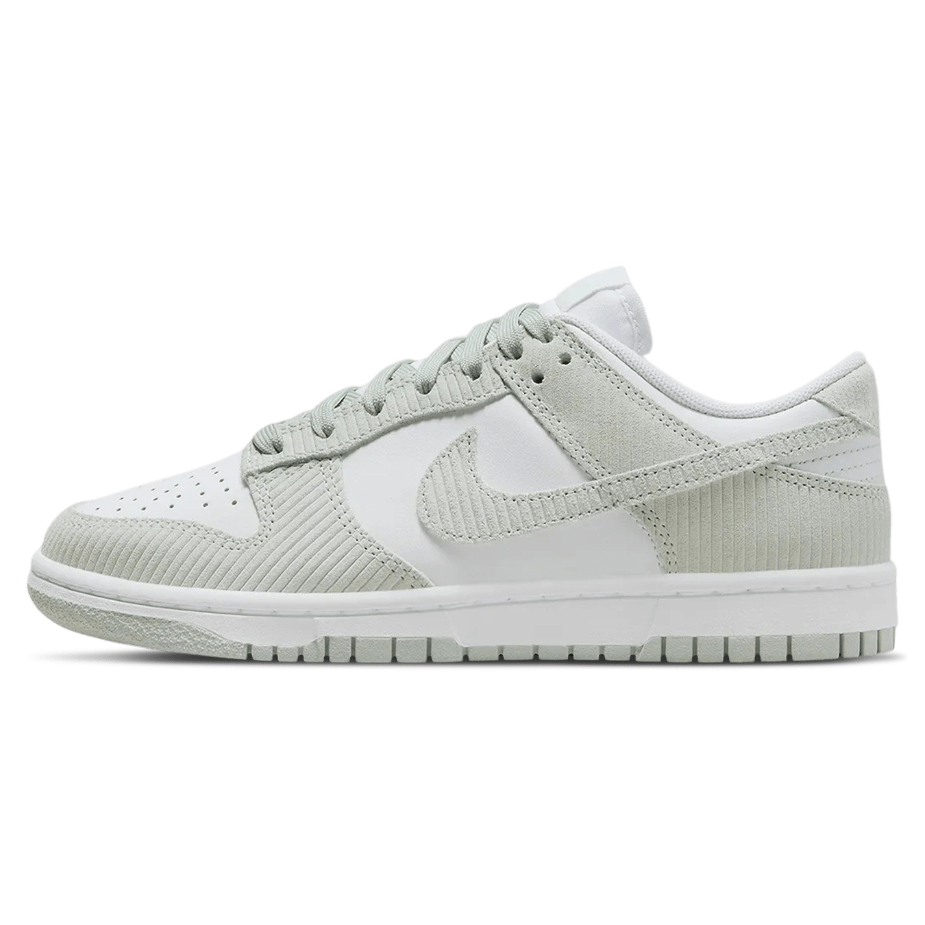 Nike Dunk Low Wmns 'Light Silver Corduroy' - Kick Game
