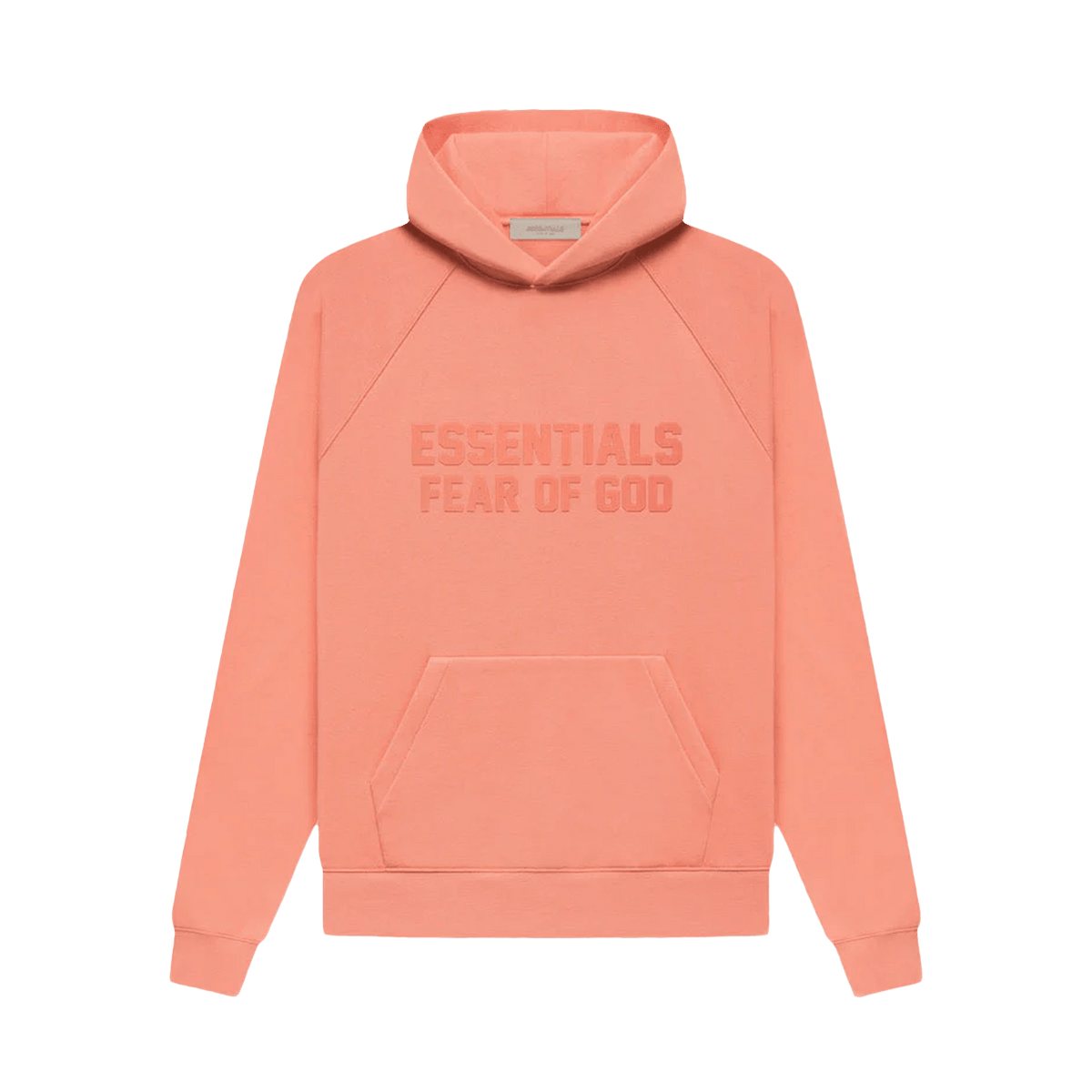 Fear of God Essentials Hoodie 'Coral' - CerbeShops