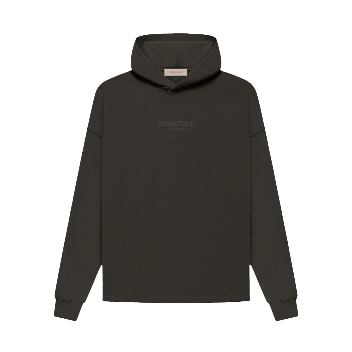 Fear of God Essentials Relaxed Hoodie Off Black - Kick Game