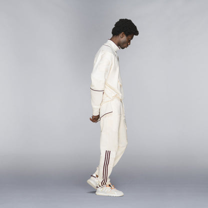 adidas Ivy Park Cargo Sweatpants Ecru Tint/Maroon - Kick Game