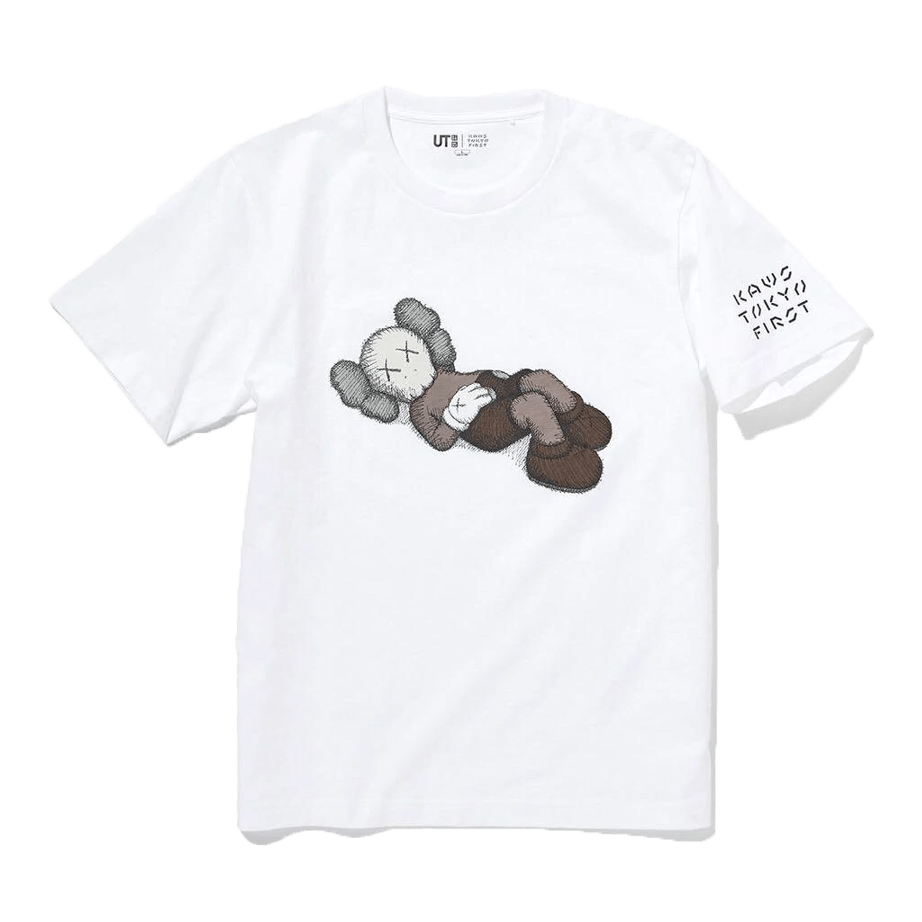 KAWS x Uniqlo Tokyo First Tee (Japanese Sizing) White - Kick Game