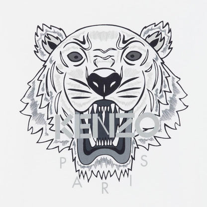 Kenzo Tiger T-Shirt White - Kick Game
