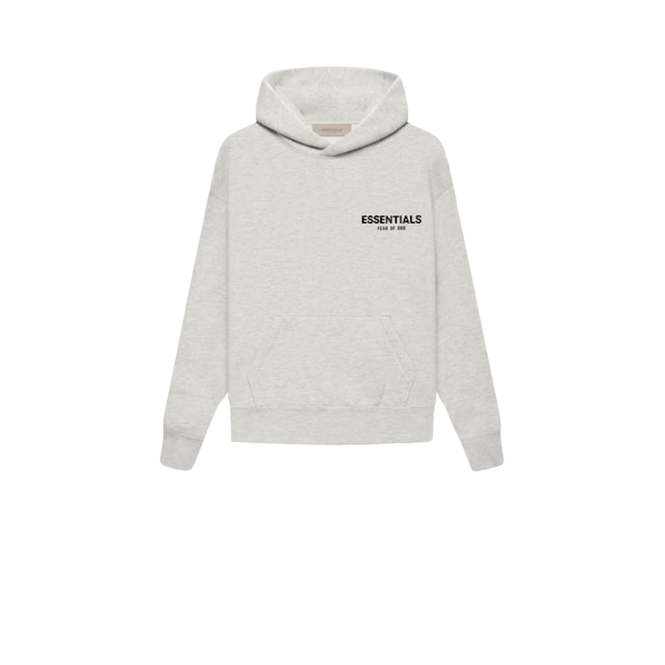 Fear of God Essentials Kids Hoodie 'Light Oatmeal' SS22 - Kick Game
