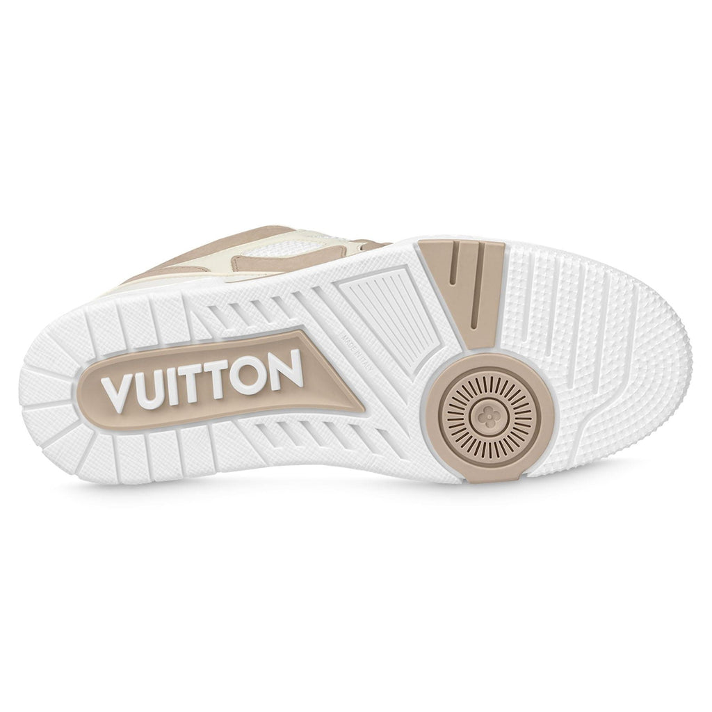 LOUIS VUITTON LV Skate Sneaker Beige. Size 8