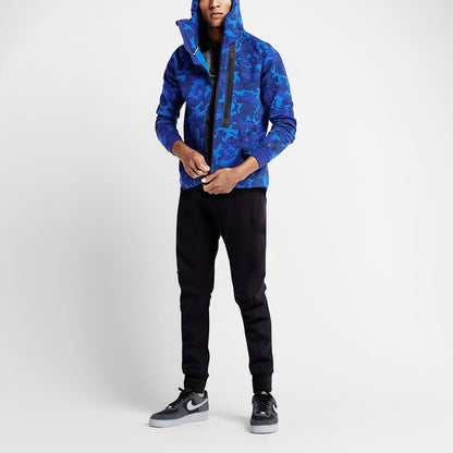 NIKE TECH FLEECE MEN'S HOODIE - BLUE CAMO - Kick Game