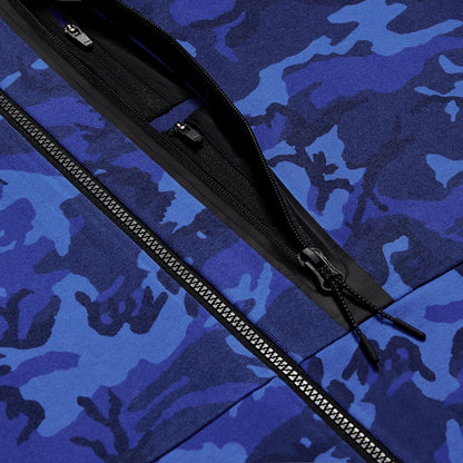NIKE TECH FLEECE MEN'S HOODIE - BLUE CAMO - Kick Game