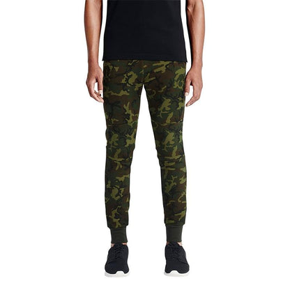 NIKE TECH FLEECE CAMO MEN'S TROUSERS - Sequoia Black - Kick Game