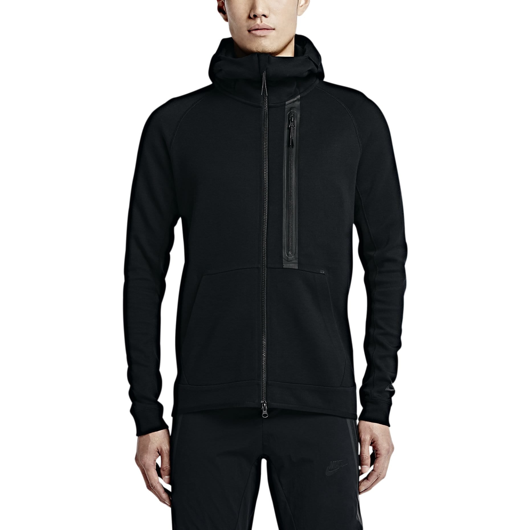 NIKE TECH FLEECE BLACK HOODIE - Kick Game