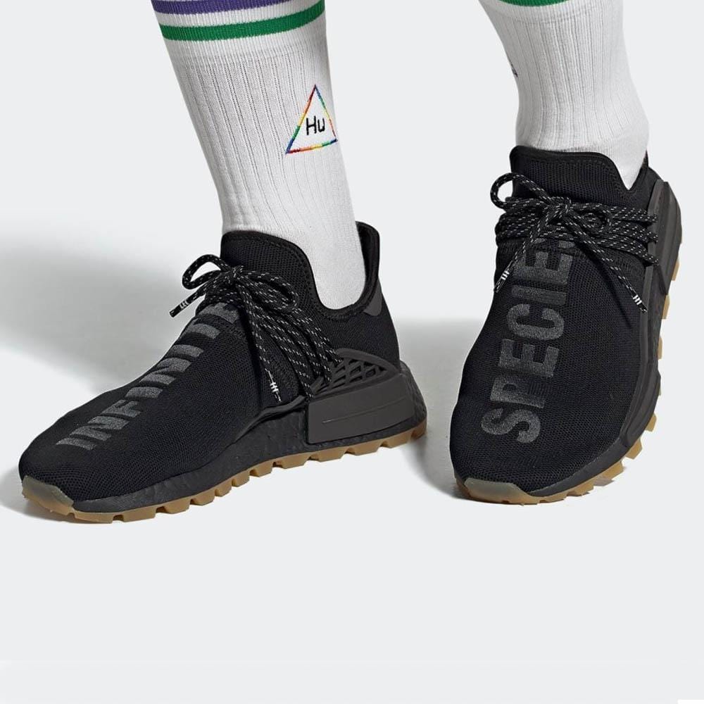 Pharrell x adidas nemeziz NMD Human Race Gum Pack Black - JuzsportsShops