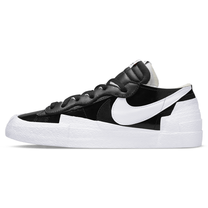 Kaws x sacai x Nike Blazer Low 'Black Patent' - Kick Game